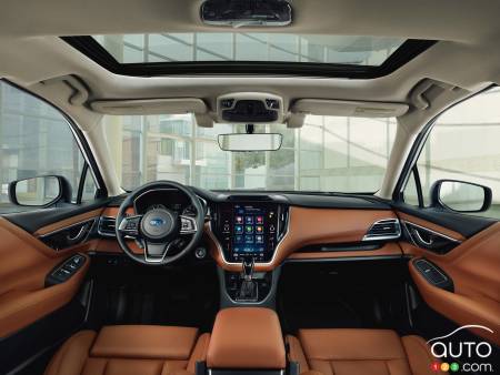 Subaru Legacy 2020, intérieur